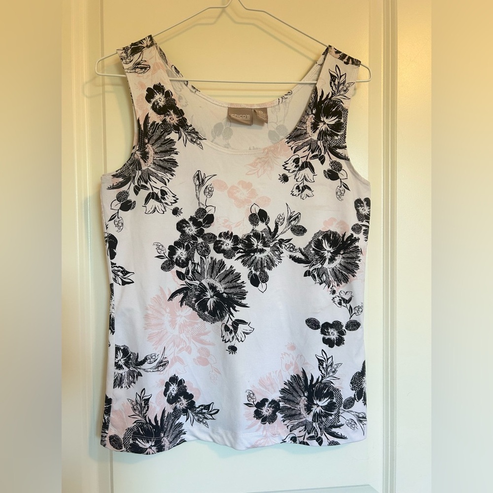 Y2K Chicos Floral Print Sleeveless tank Top